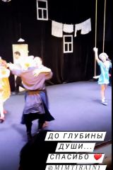 Благотворительный показ спектакля "Дворик" В Проворов для медиков города Новочебоксарск фото 2