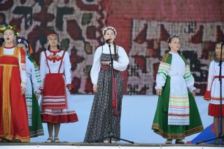 Праздничный концерт участников Всероссийской детской фольклориады прошел в Новочебоксарске фото 4