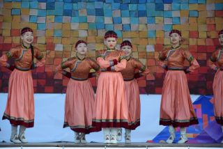 Праздничный концерт участников Всероссийской детской фольклориады прошел в Новочебоксарске фото 11
