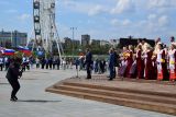 Флешмоб, посвященный Дню государственных символов Чувашской Республики фото 9